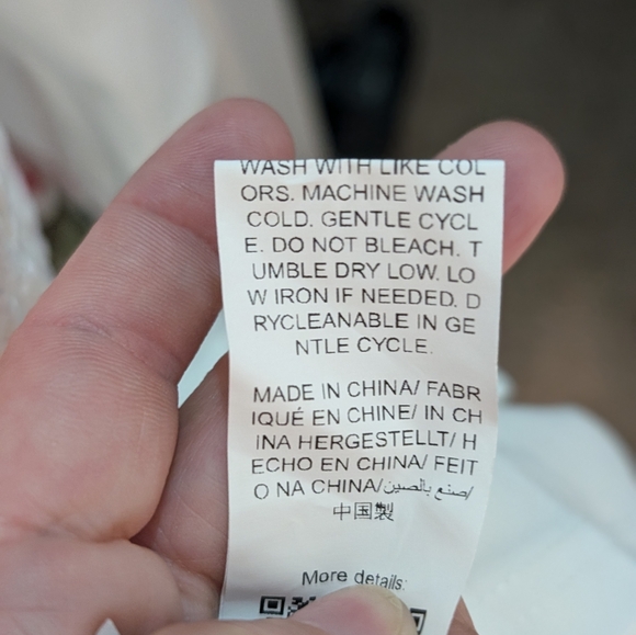 SHEIN Belle Solid V-neck Mermaid Hem Wedding Dress - Picture 10 of 16